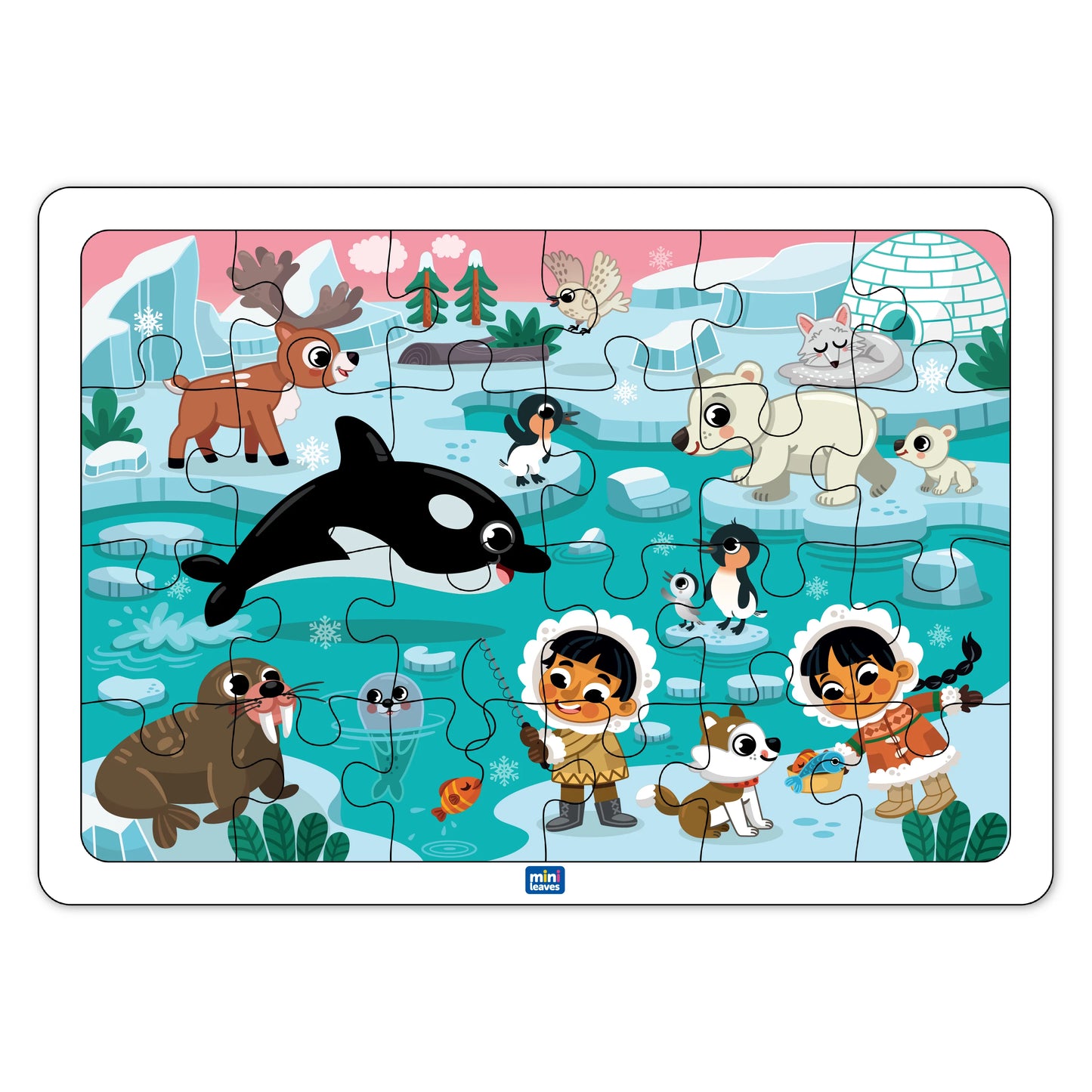Buy Polar Adventure Jigsaw Wooden Puzzle - SkilloToys.com