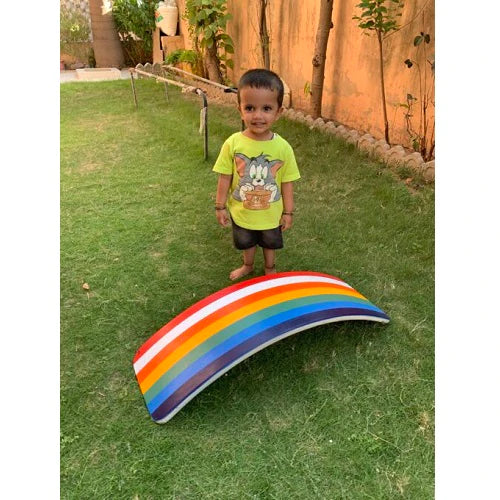 Buy Rainbow Wooden Balancing Board - Strong Wood - SkilloToys.com