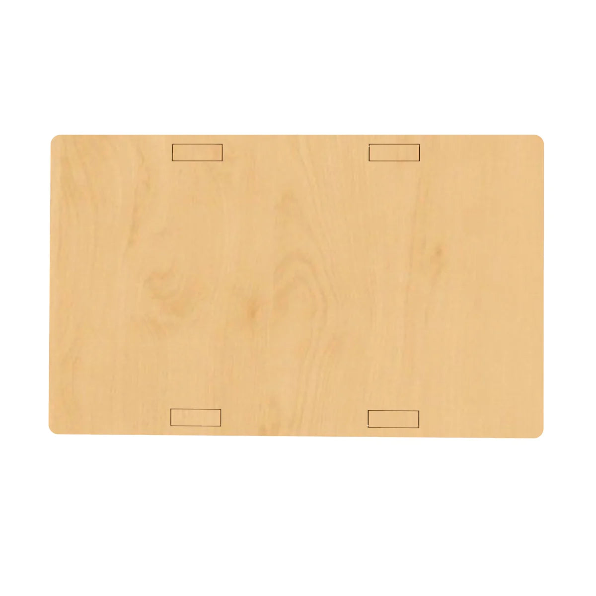 Buy Red Pear Wooden Bookshelf - Natural - Upper View - SkilloToys.com