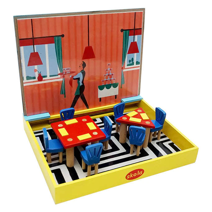 Buy Restaurant Geometry Wooden Toy - Benefits - SkilloToys.com