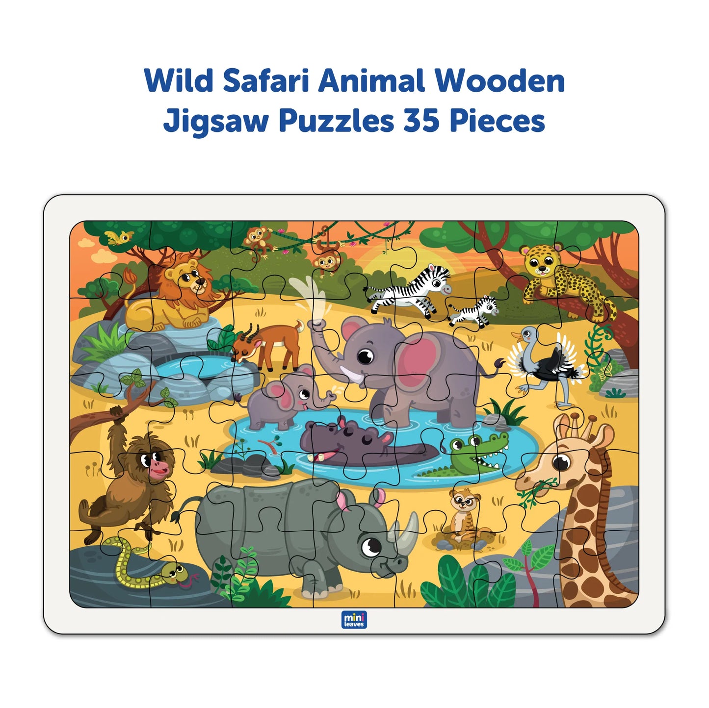 Buy Sets Of 3 Wooden Puzzle Set For Kids - SkilloToys.com