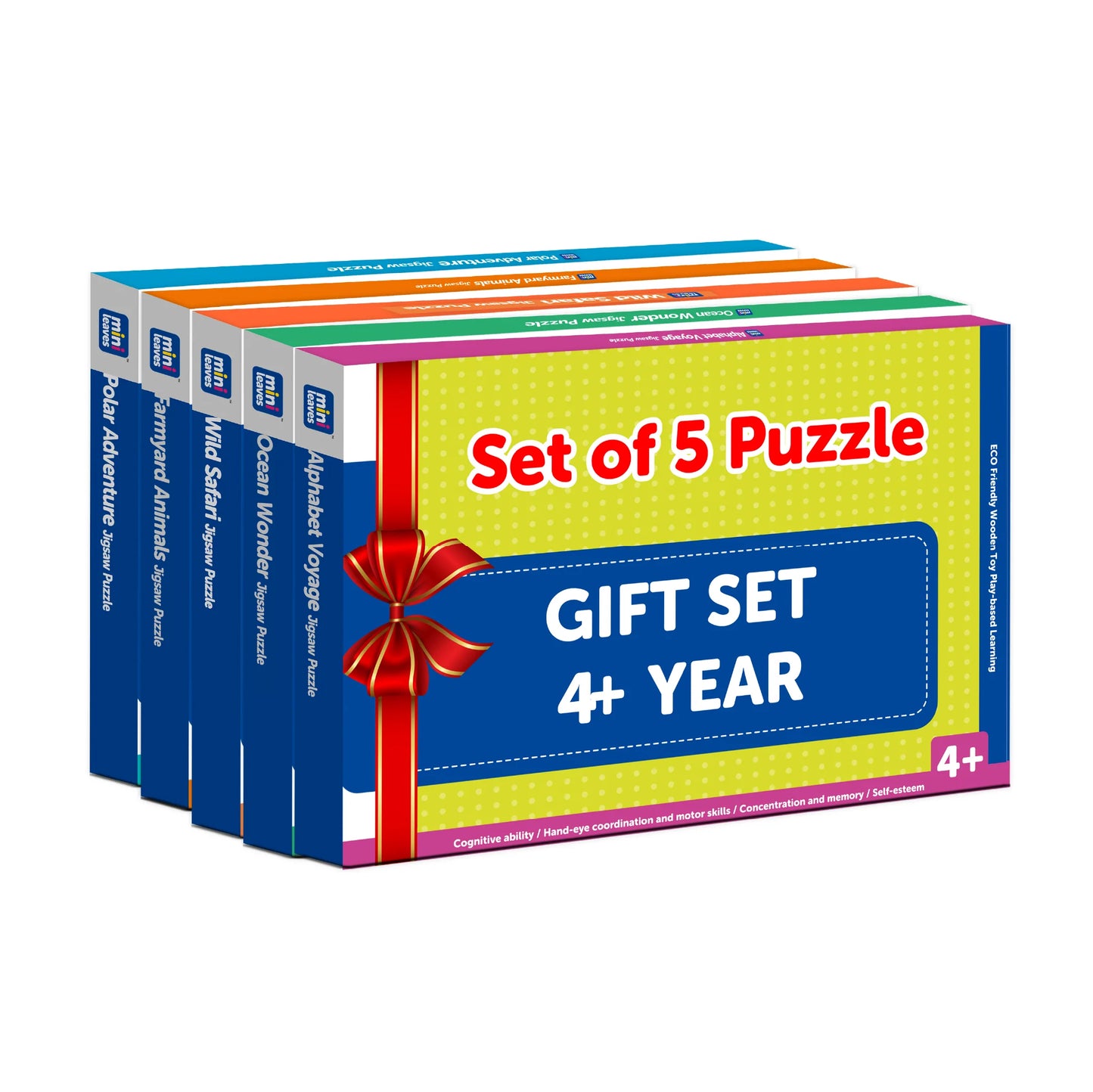 Buy Sets Of 5 Wooden Puzzle Set - SkilloToys.com