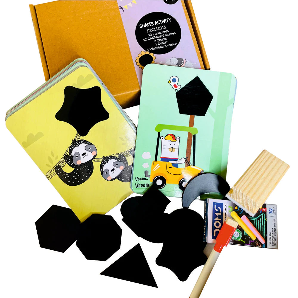 Buy Shapes Chalkboard Activity Game - SkilloToys.com