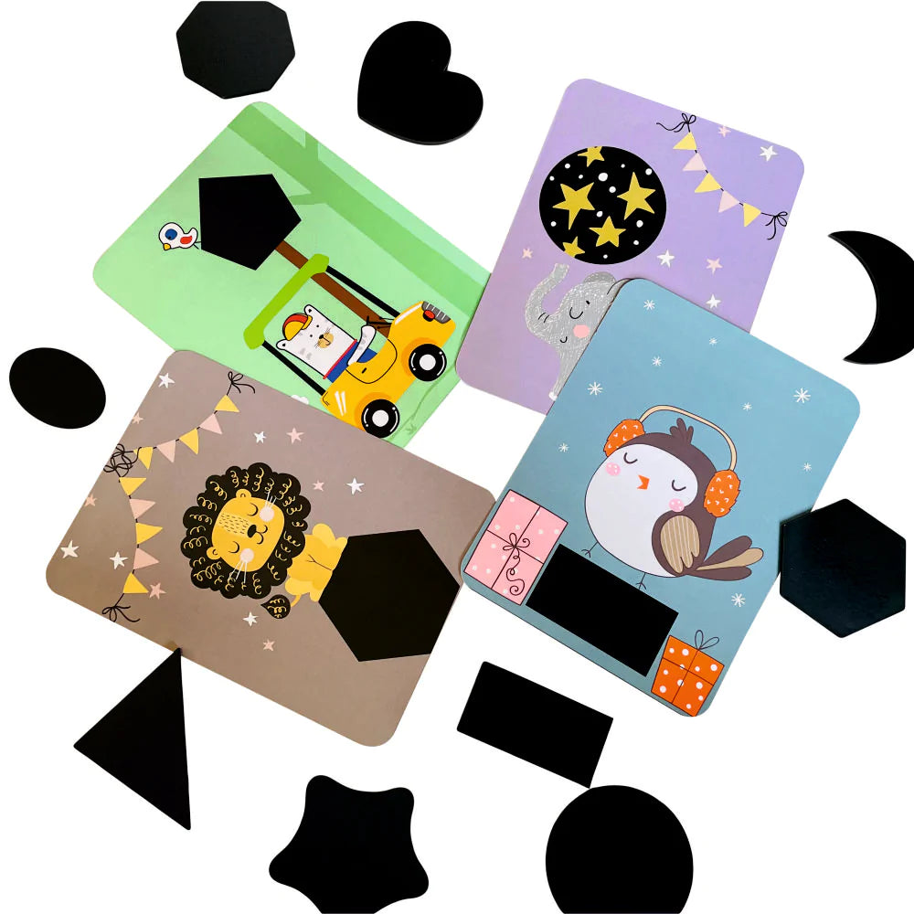 Buy Shapes Chalkboard Activity Game Fun Learning - SkilloToys.com