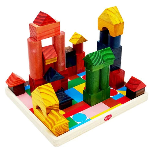Buy Skola Building Blocks Wooden Toys - SkilloToys.com