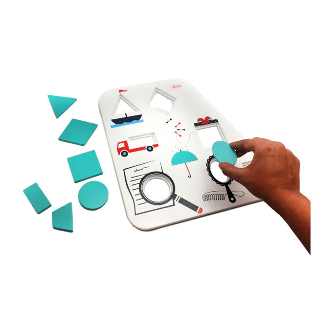 Buy Skola Geometry Puzzle Tray- SkilloToys.com