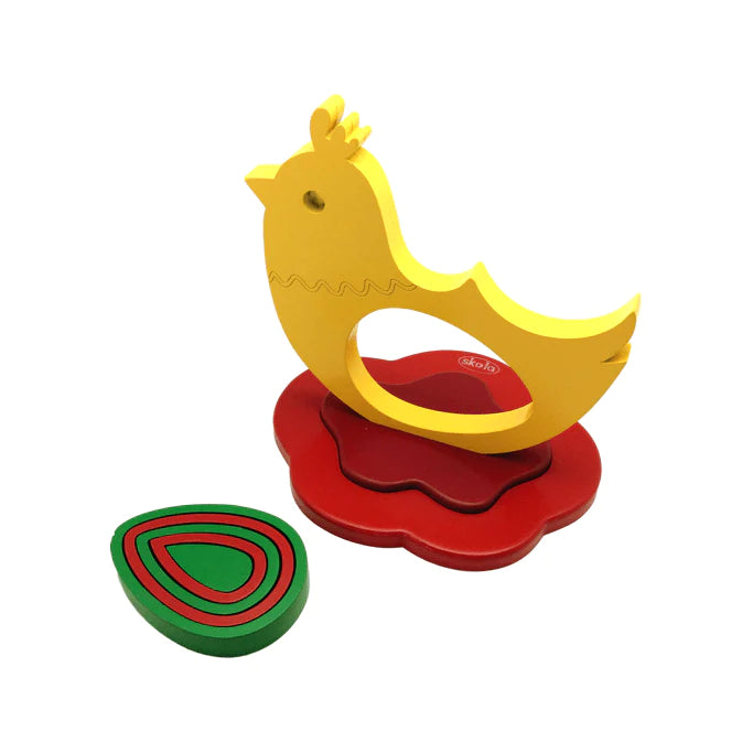 Buy Skola Nesting Hen Wooden Toy- SkilloToys.com