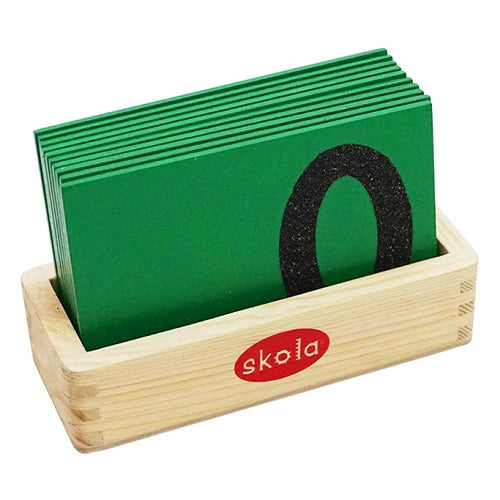 Buy Skola Sandpaper Tracing Numbers Wooden Toys - SkilloToys.com