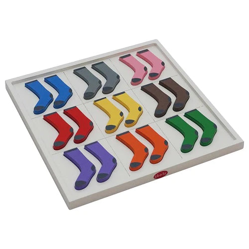 Buy Skola Sock Twins Colour Wooden Toys - SkilloToys.com
