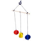 Primary Colours Wooden Wind Chimes Mobile Toy