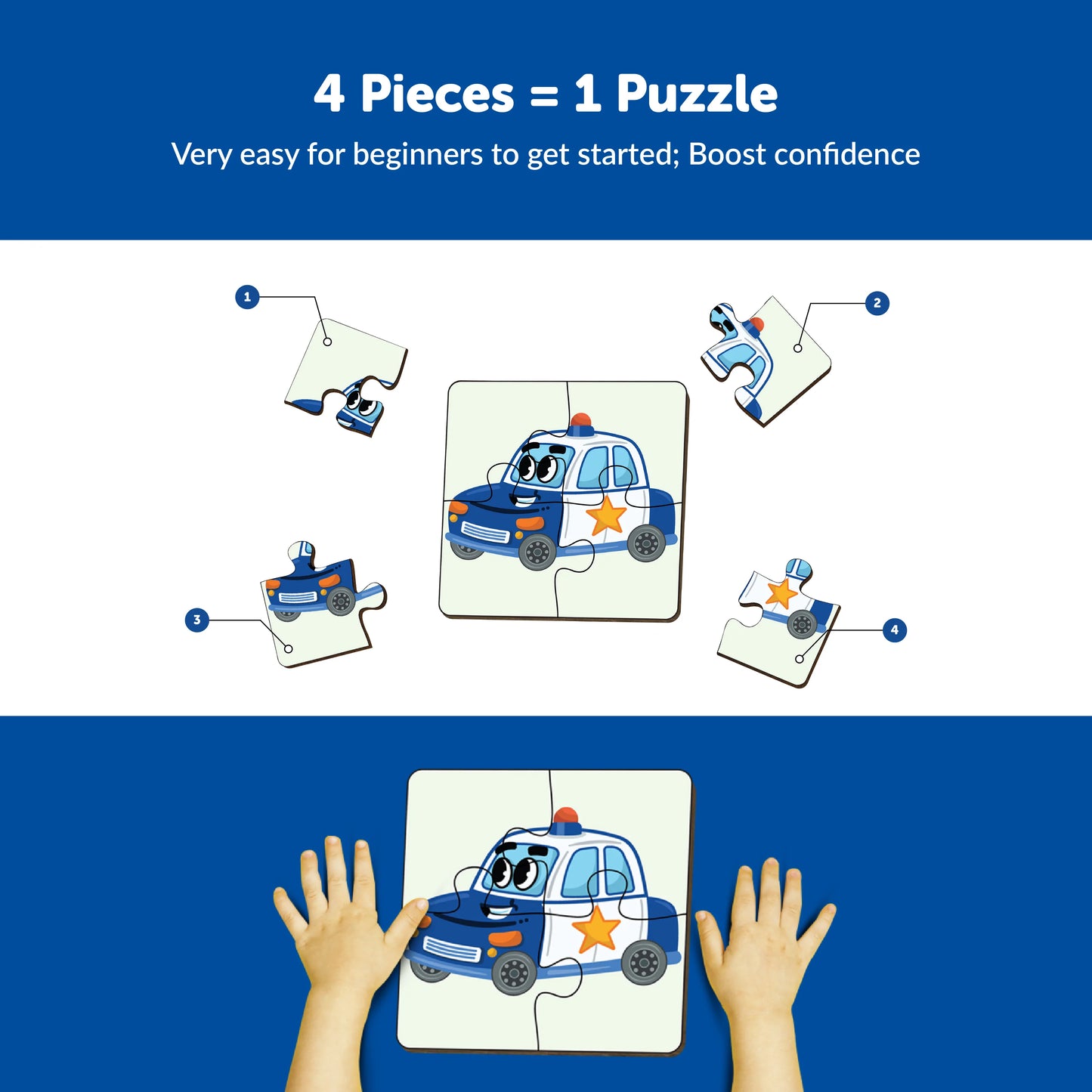 Buy Transport Eductional Wooden Puzzle Set - SkilloToys.com