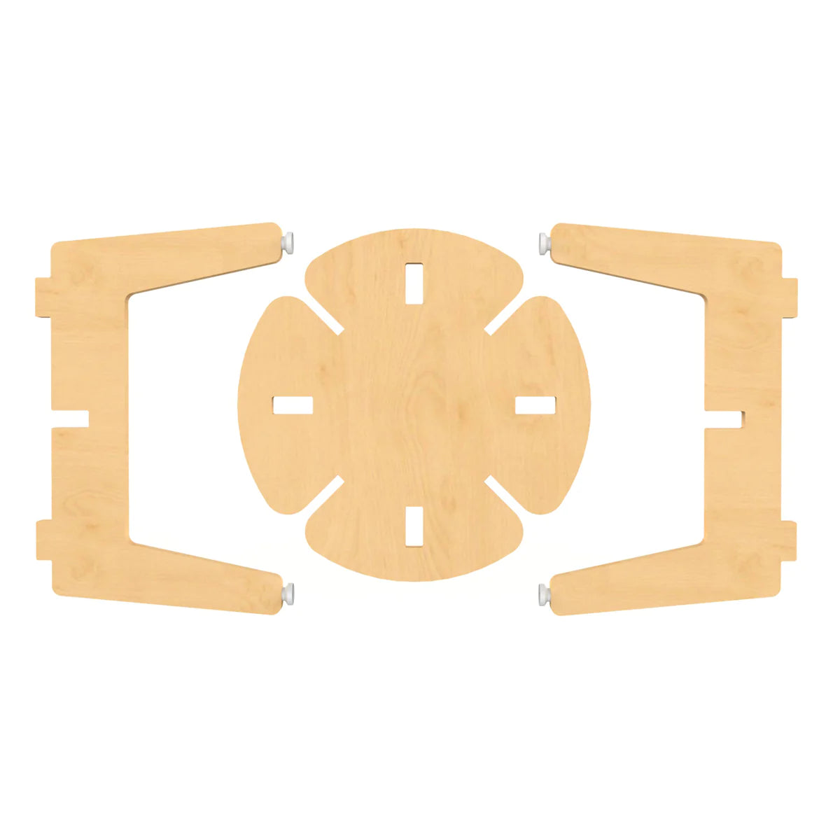 Buy White Grape Multipurpose Wooden Stool - Natural - Parts - SkilloToys.com