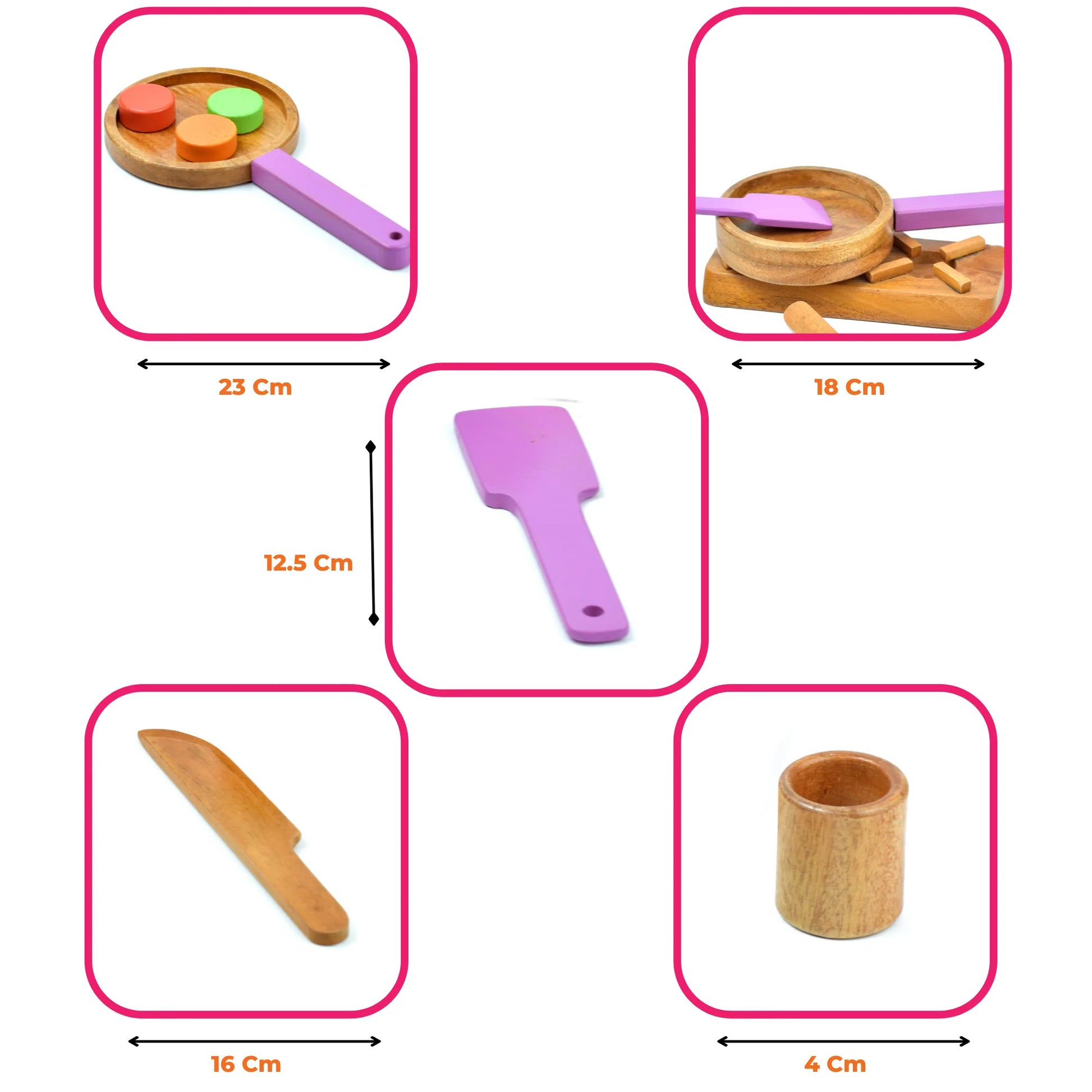 Buy Wooden Kitchen Set Play Toy - SkilloToys.com