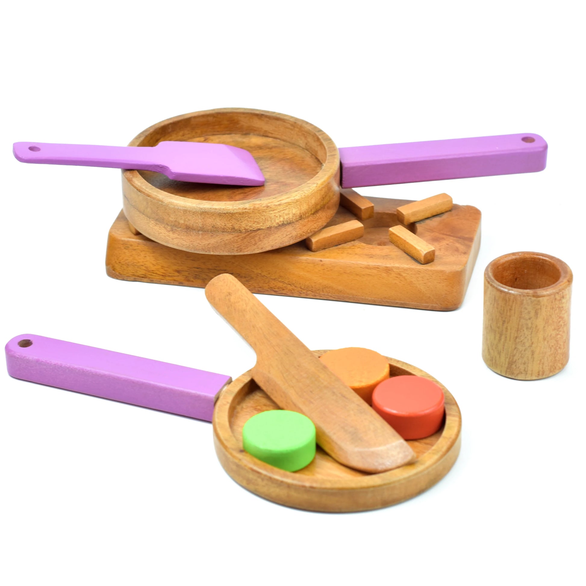 Buy Wooden Kitchen Set Play Toy - SkilloToys.com