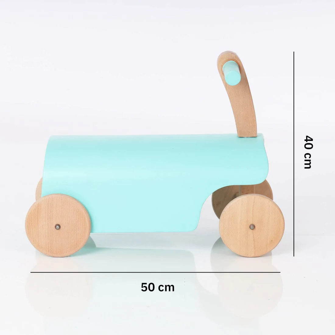 Buy Wooden Push Scooter - Blue - SkilloToys.com