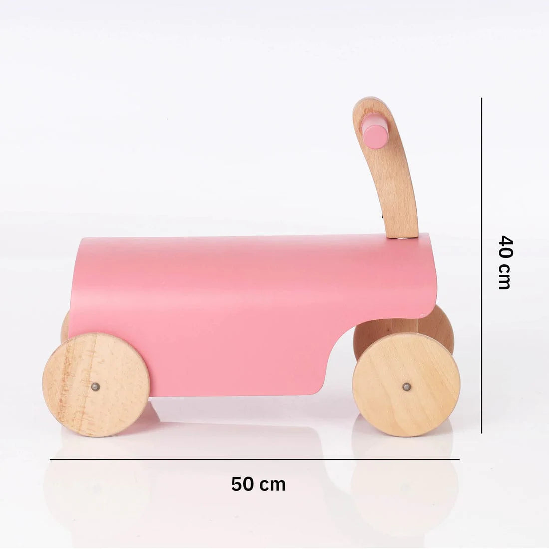 Buy Wooden Push Scooter - Pink - SkilloToys.com