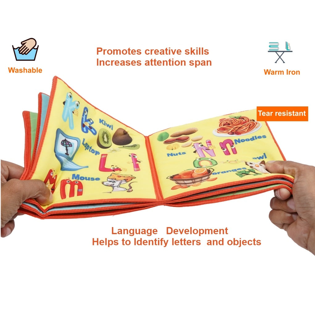 Buy ABC Alphabets Cloth Book English For Kids - SkilloToys.com