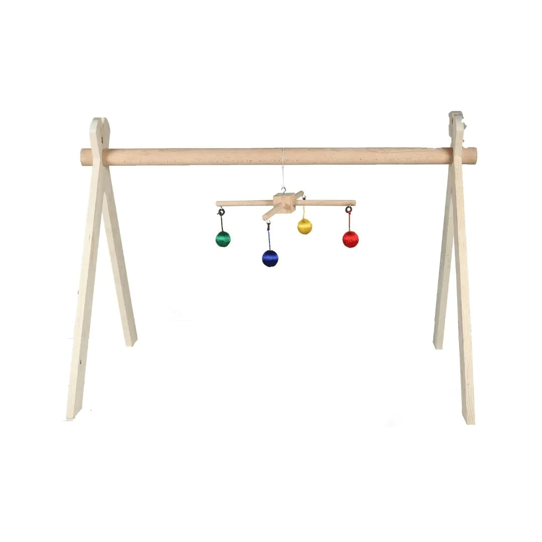 Hess wooden baby gym top