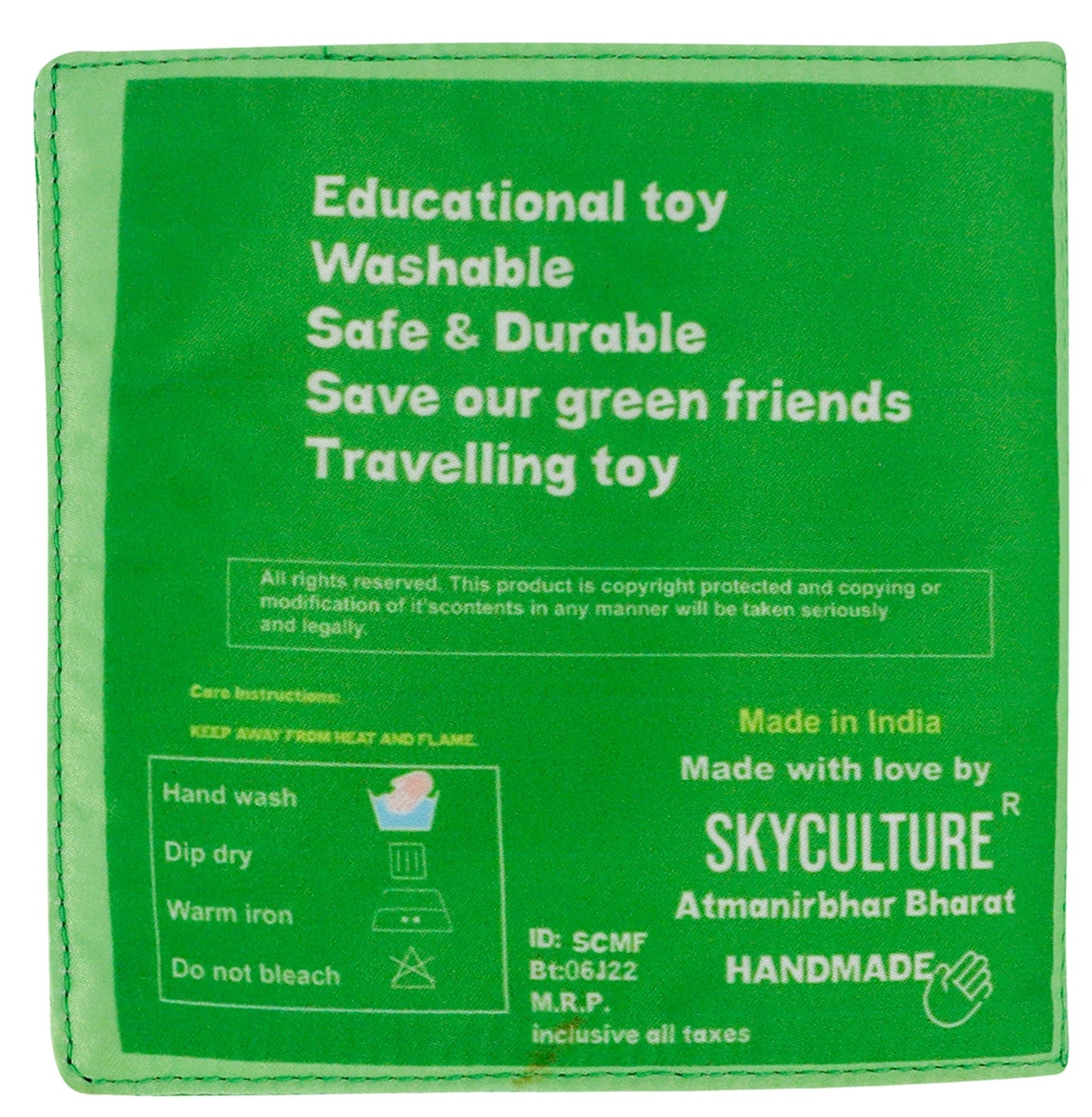 Buy Fruits Mini Cloth book English For Kids - SkilloToys.com