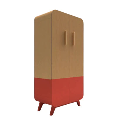 Buy Hue Wooden Cabinet for kids - Red - SkilloToys.com