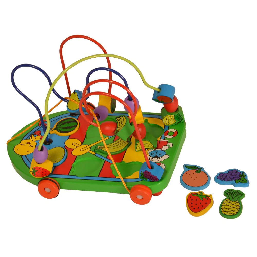Buy Kidken Colourful Fruits Bead Wooden Toy - SkilloToys.com