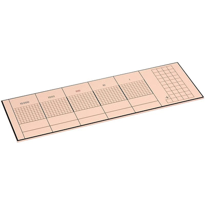 Kidken Montessori Dot Game with Addition Practice Learning Board: wooden grid for visual long-addition practice using colour-coded dot tokens, ages 6 to 10