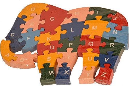 Buy Kidken Montessori MDF Puzzle Game - Elephant - SkilloToys.com