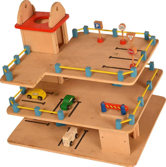 Buy Kidken Montessori Parking Lot Wooden Toys For Early Children and Kids - SkilloToys.com