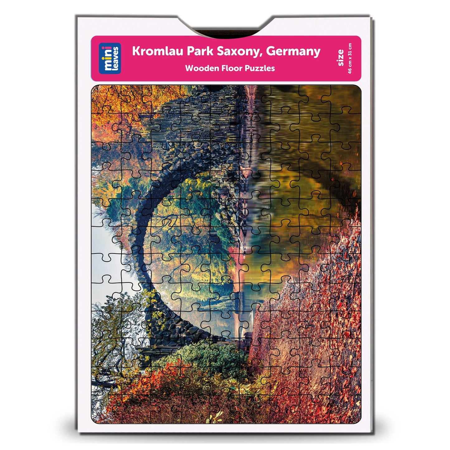 Buy Kromlau Park Saxony Germany Wooden Jigsaw Puzzle Set2 - SkilloToys.com