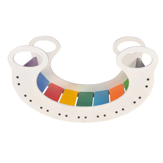 Buy Rainbow Rocking Wooden Arch - SkilloToys.com