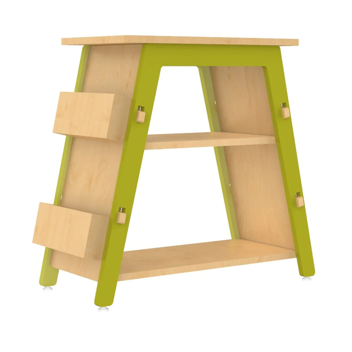 Buy Red Pear Wooden Bookshelf - Green - SkilloToys.com