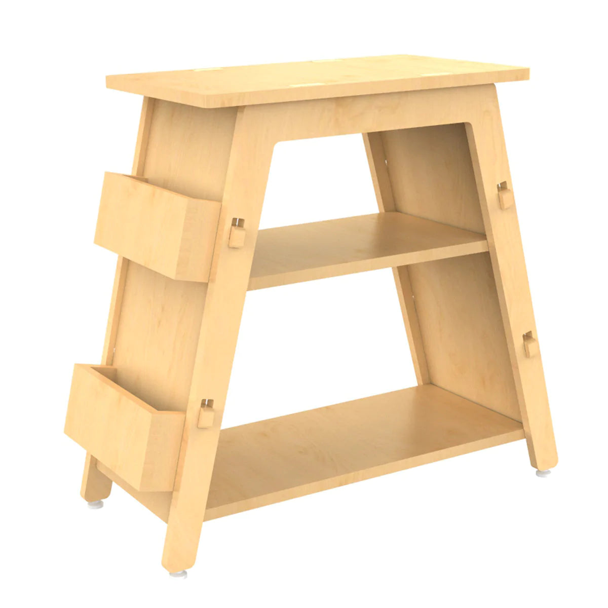 Buy Red Pear Wooden Bookshelf - Natural - SkilloToys.com