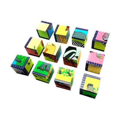 Buy Skola Animal Puzzle Blocks Wooden Toys - SkilloToys.com
