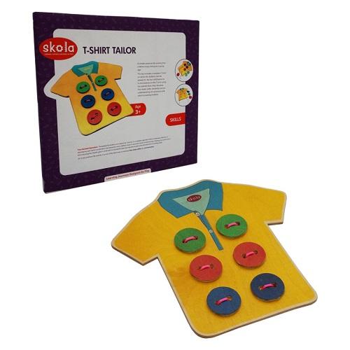 Buy Skola T-Shirt Tailor Wooden Toys - SkilloToys.com