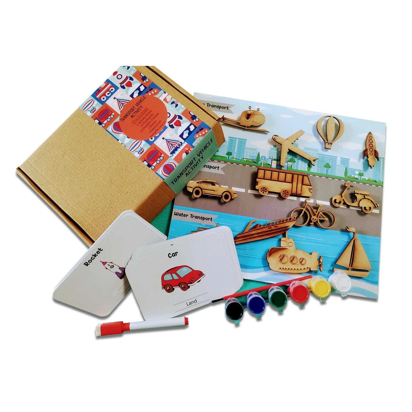 Buy Transport Vehicles Activity Kit - SkilloToys.com