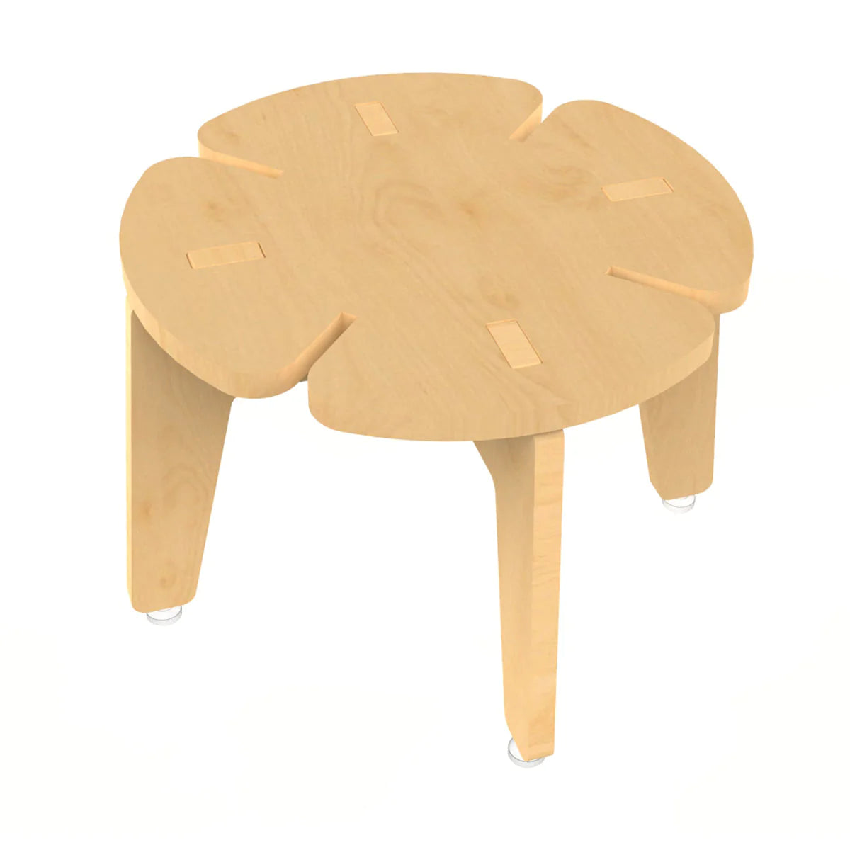 Buy White Grape Multipurpose Wooden Stool - Natural - SkilloToys.com