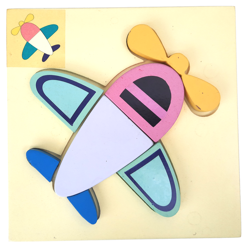Buy Wooden Airoplane Puzzle - SkilloToys.com
