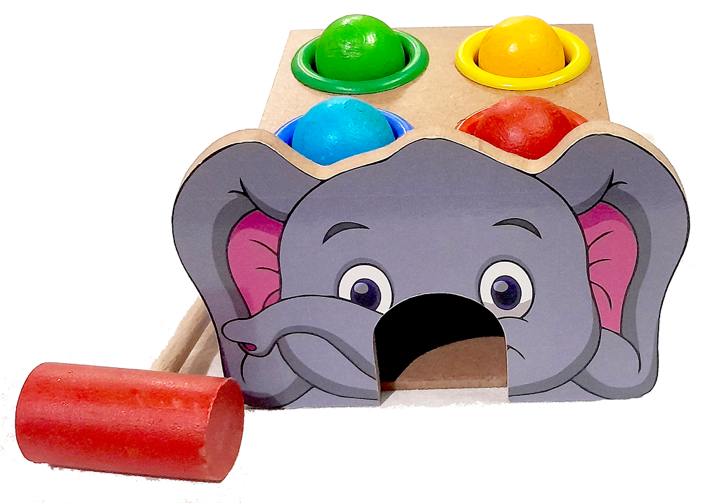 Buy Wooden Animals Hammer Game - SkilloToys.com