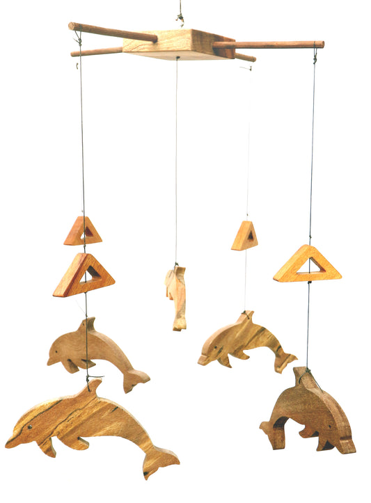 Buy Wooden Dolphin Crib Stroller Hanging - SkilloToys.com