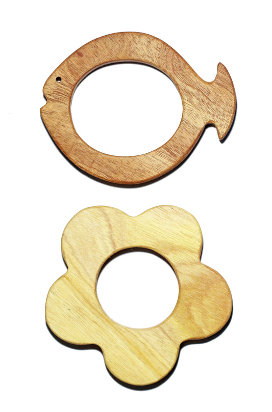 Buy Wooden Nimo the Fish & Star Fish Teether - SkilloToys.com