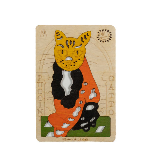 Buy Wooden Puccini Gato Puzzle Board - SkilloToys.com