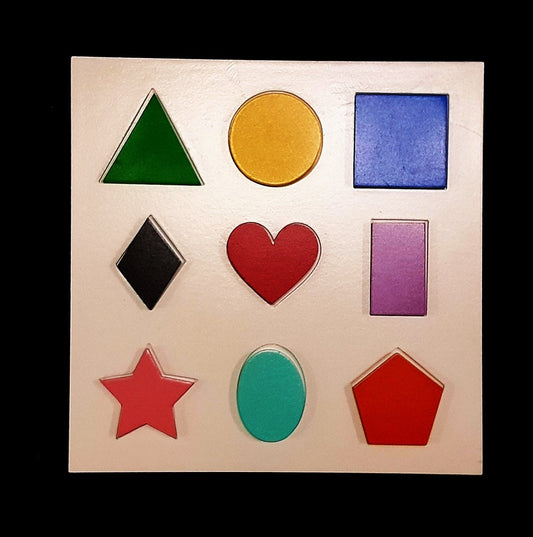 Buy Wooden Shapes Learning Board - SkilloToys.com