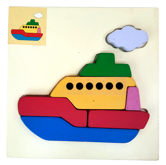 Buy Wooden Ship Puzzle - SkilloToys.com