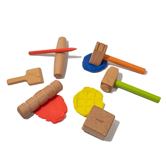 Buy Wooden Stamping Kit for Play Dough - SkilloToys.com
