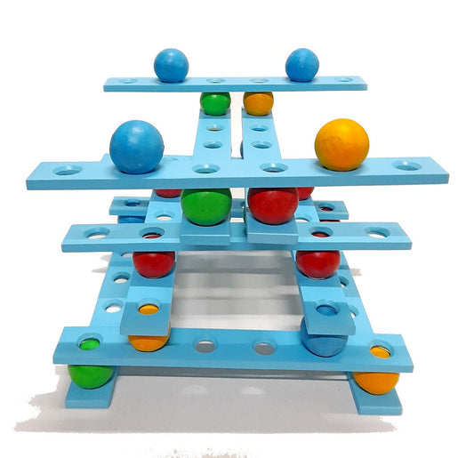 Buy Wooden Strip Ball Stacking - SkilloToys.com