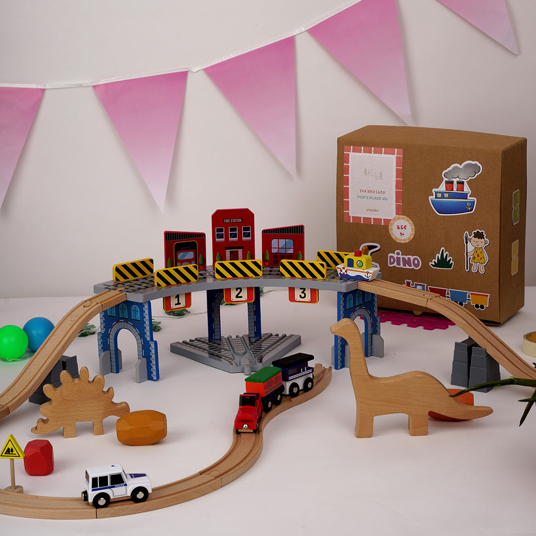 Buy Wooden The Dino Land - Third Set - SkilloToys.com