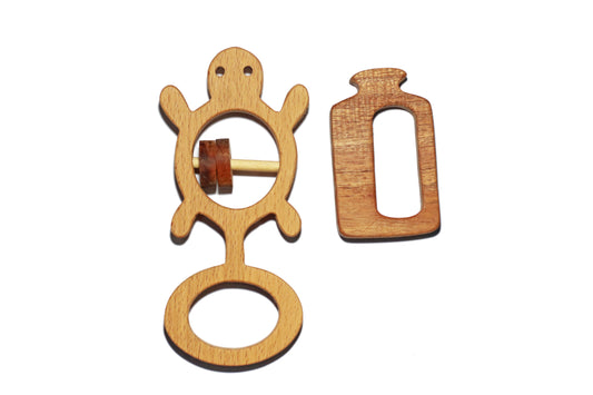 Buy Wooden The Hidden Bug Rattle - SkilloToys.com