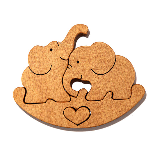 Buy Wooden Twinning Jumbo Puzzle - SkilloToys.com