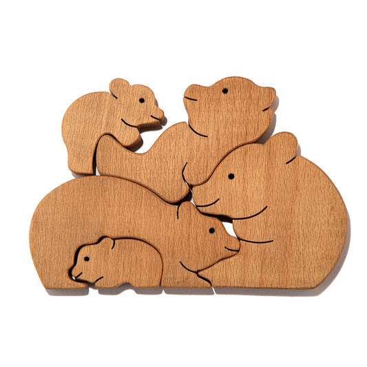 Buy Wooden We Bare Bears Puzzle - SkilloToys.com