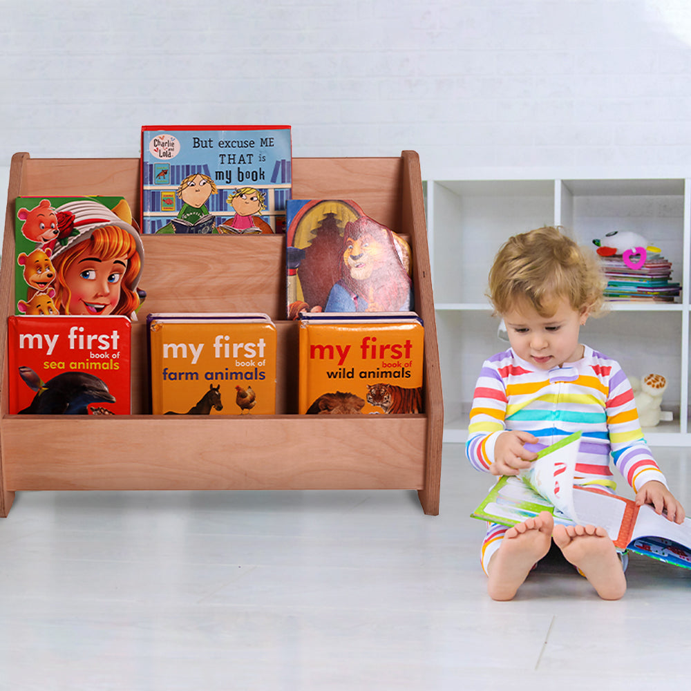 Buy Wooden Book Shelf for Kids - SkilloToys.com